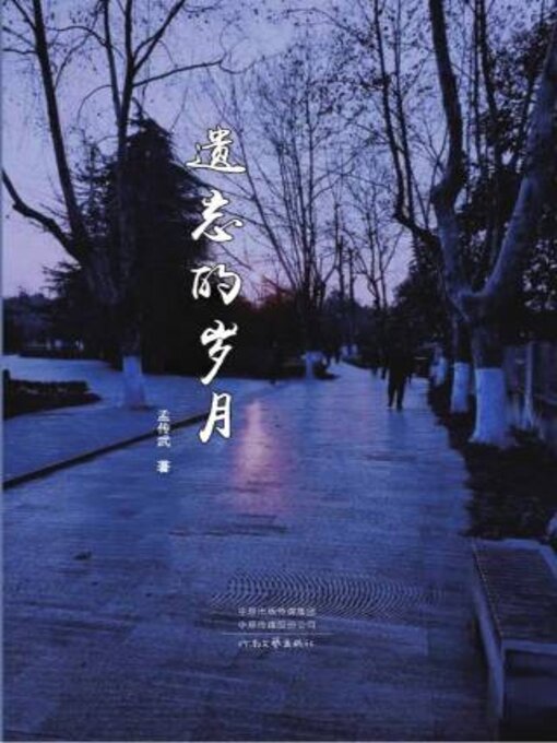 Title details for 遗忘的岁月 by 孟传武 - Available